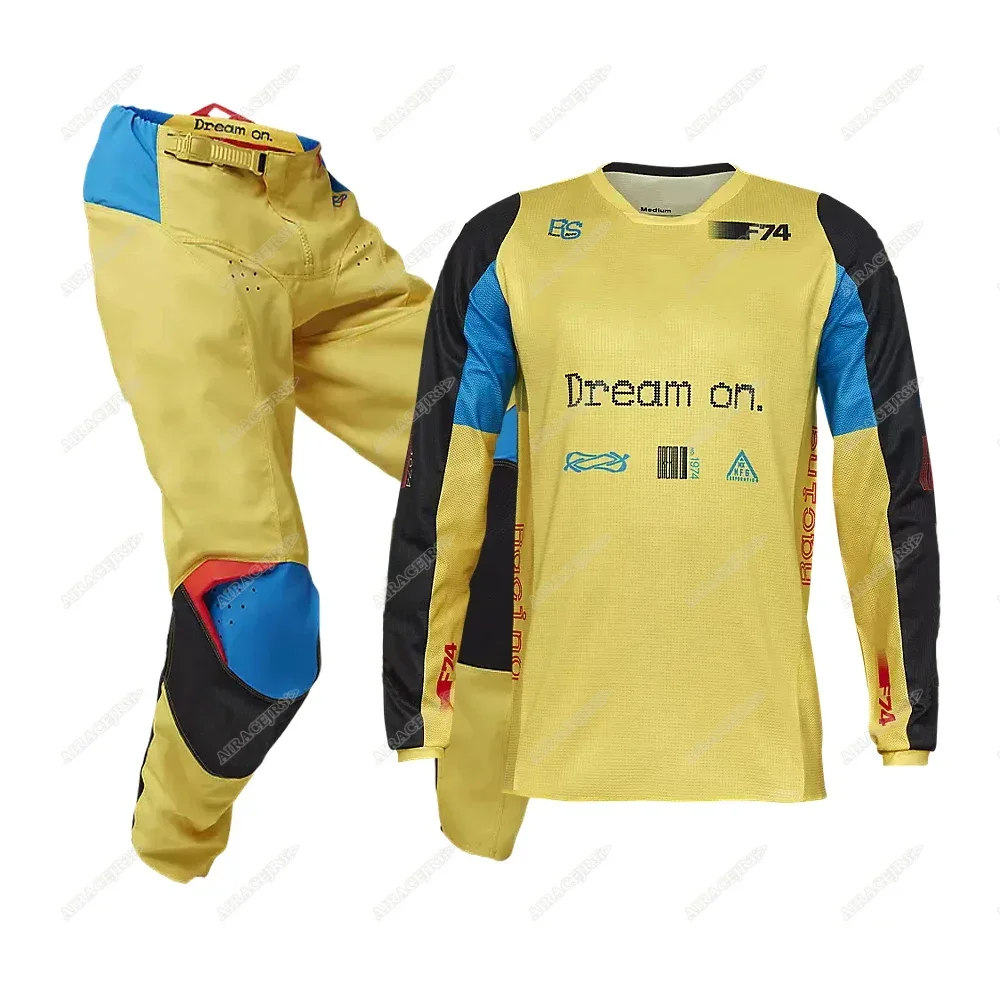 Mountain Biking Outfit - Kombi-Outfit Motocross Mountain Gear Set Race