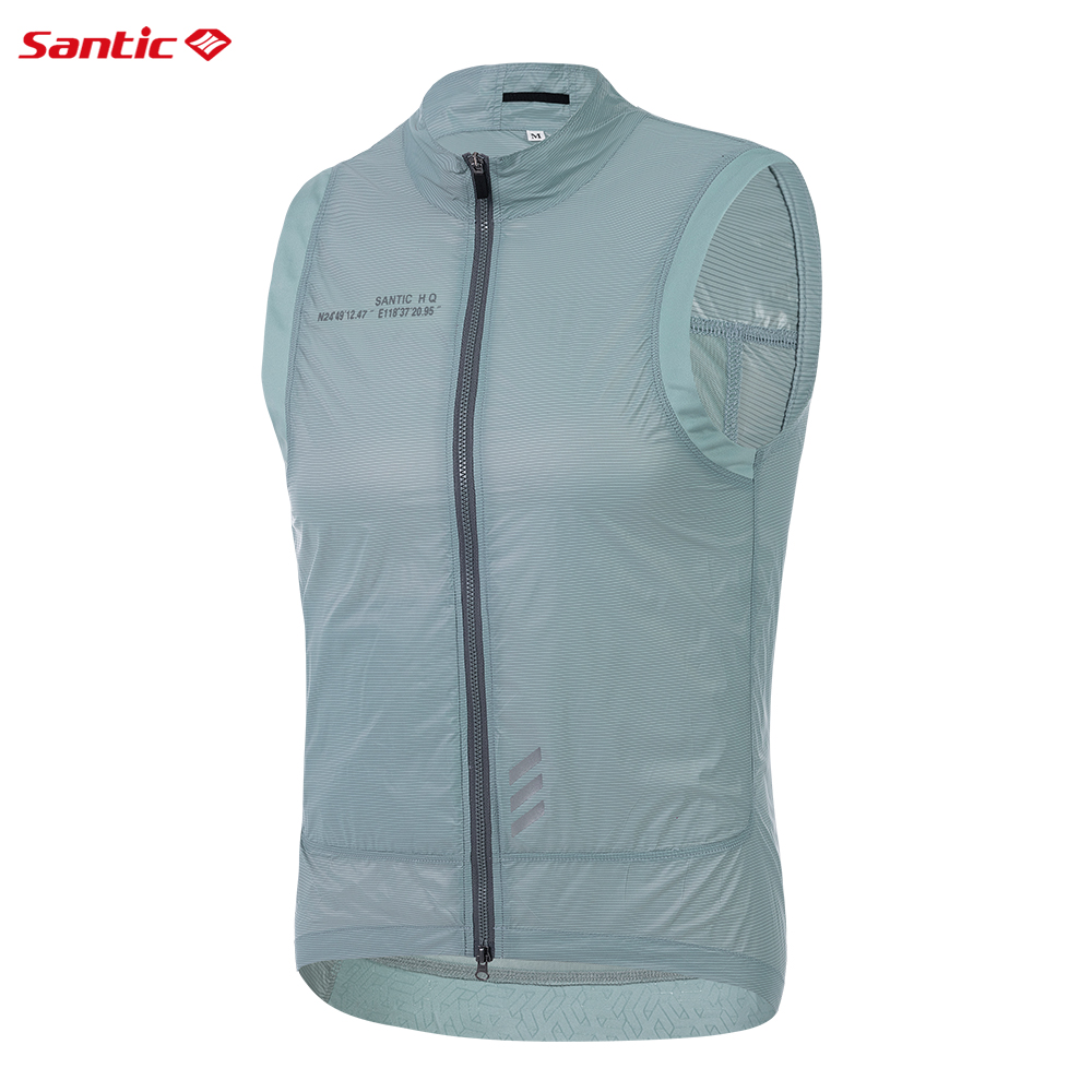 Mountain Biking Vest - Santic Radtrikots, Sommer-Radsportanzug, Weste, Rennrad, ultraleichte,