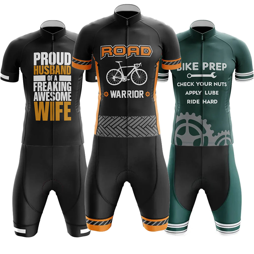 Mountain Biking Outfit - Road Warrior Radfahren Kleidung Uniform Jersey