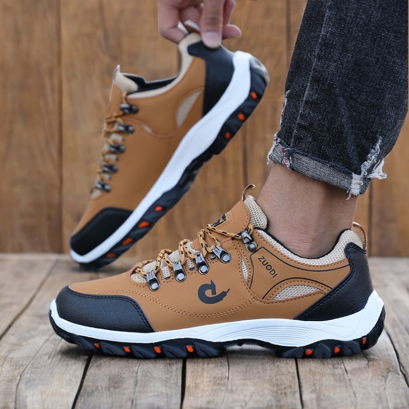Men'S Mountain Biking Shoes - Wanderstiefel für Herren, schwarze Turnschuhe, wasserdichte