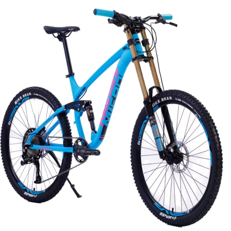 Mountain Biking Usa - Hochwertiges 24-Zoll-Fahrrad mit Doppelscheibenbremse und Gangschaltung