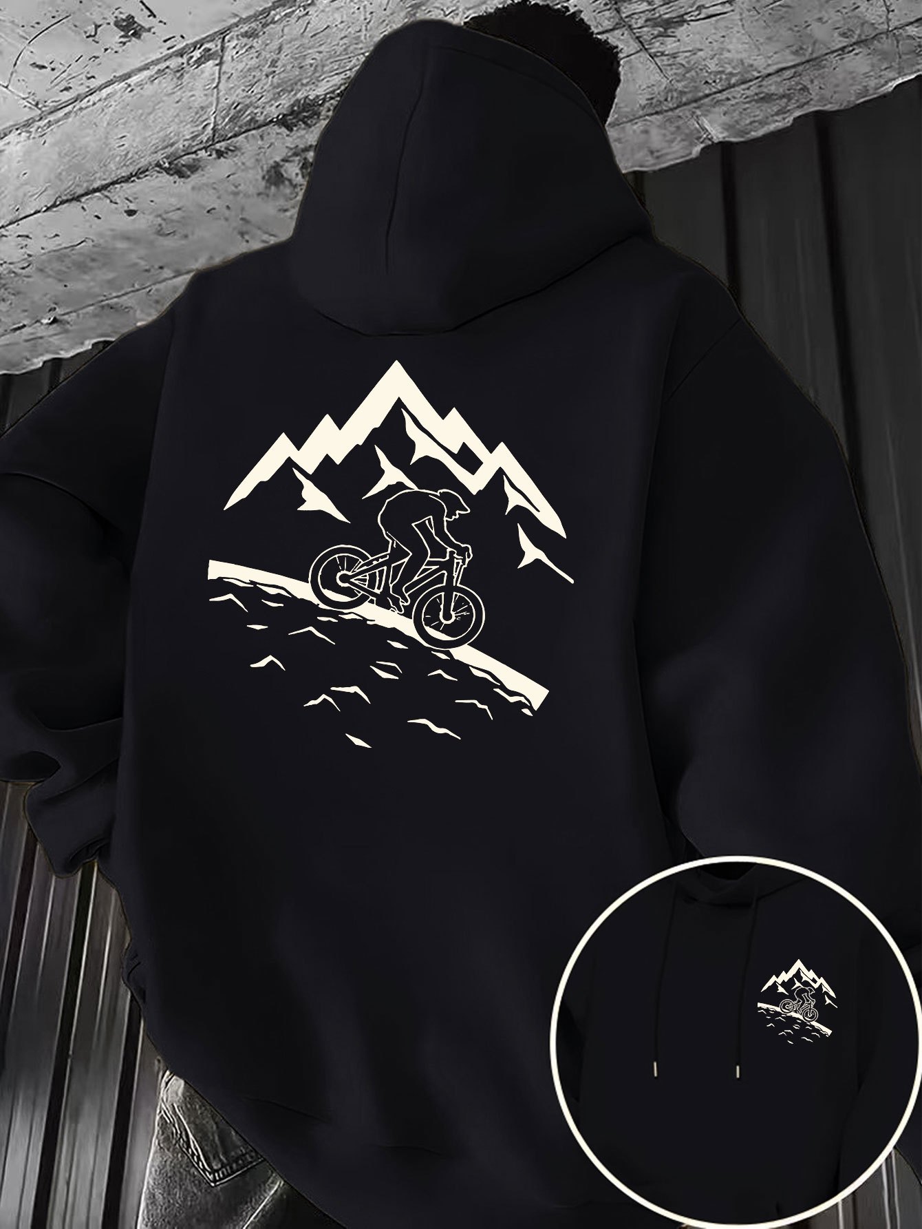 Mountain Biking Outfit - Neues Mountainbike-Print-Hoodie für Herren für Herbst