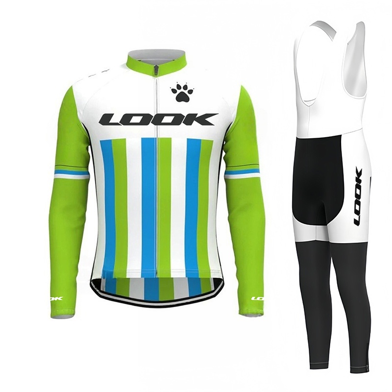 LOOK Radtrikot, Herren Langarm – Mountain Biking Outfit Bewertung und Preis