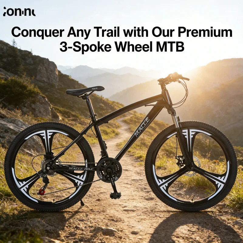 Schwarzes 24-Zoll-Drei-Messer- – Mountain Biking Usa Bewertung und Preis