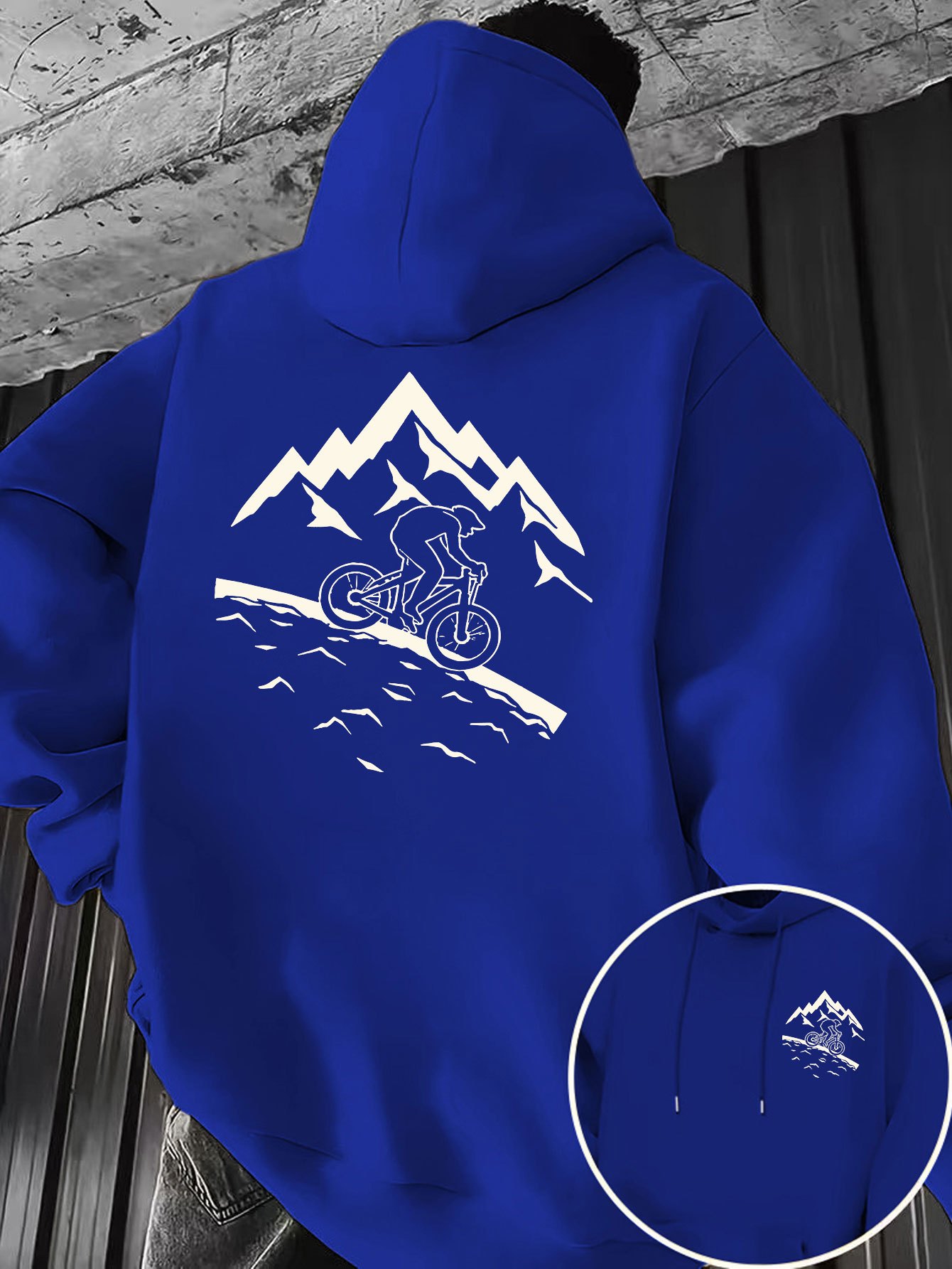Neues Mountainbike-Print-Hoodi – Mountain Biking Outfit Bewertung und Preis