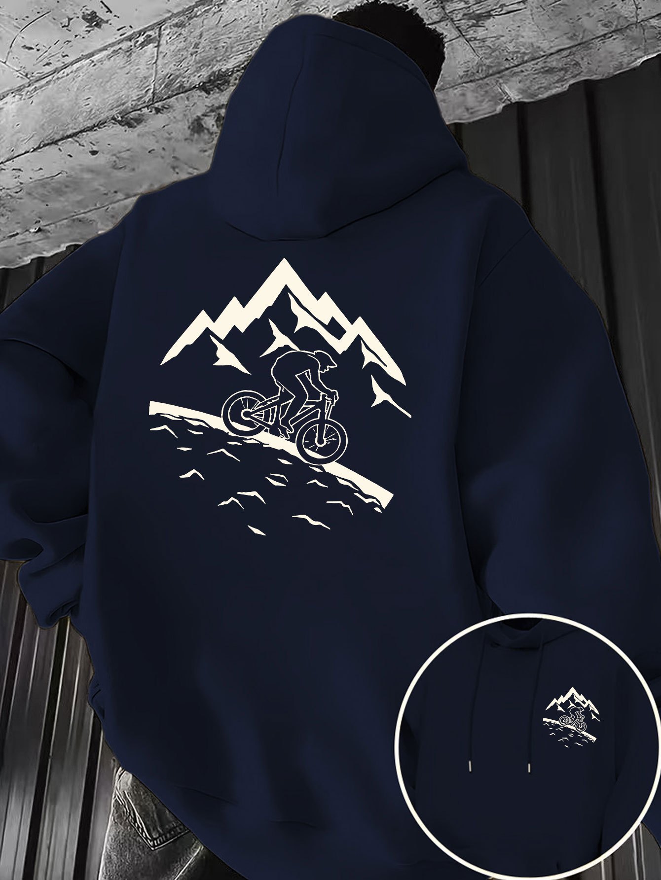 Neues Mountainbike-Print-Hoodi – Mountain Biking Outfit Bewertung und Preis